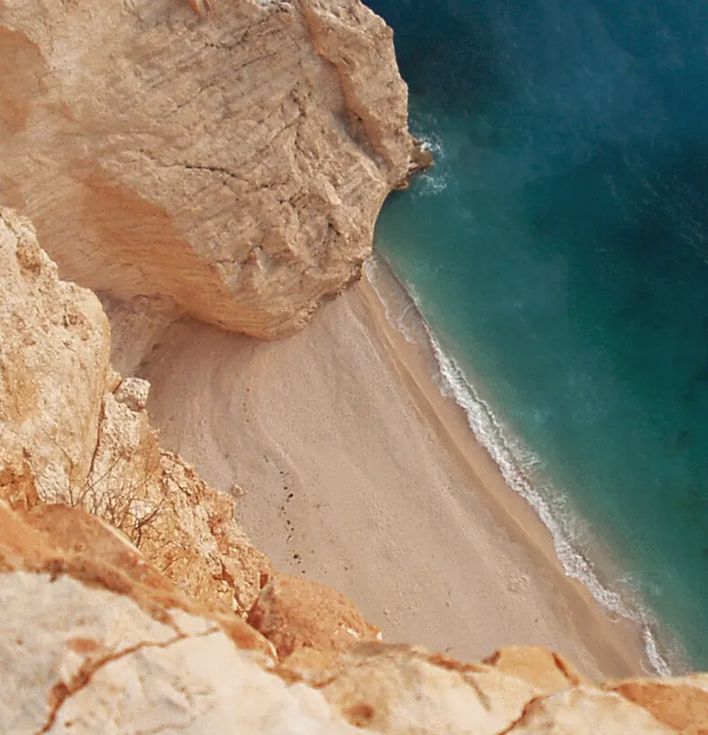 A boat along the Zakynthos coast